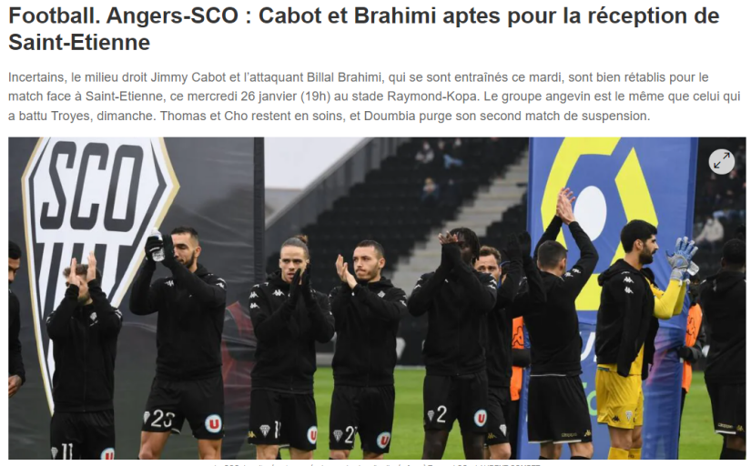 昂热主场战平,保级形势依旧严峻 昂热主场战平,保级形势依旧严峻