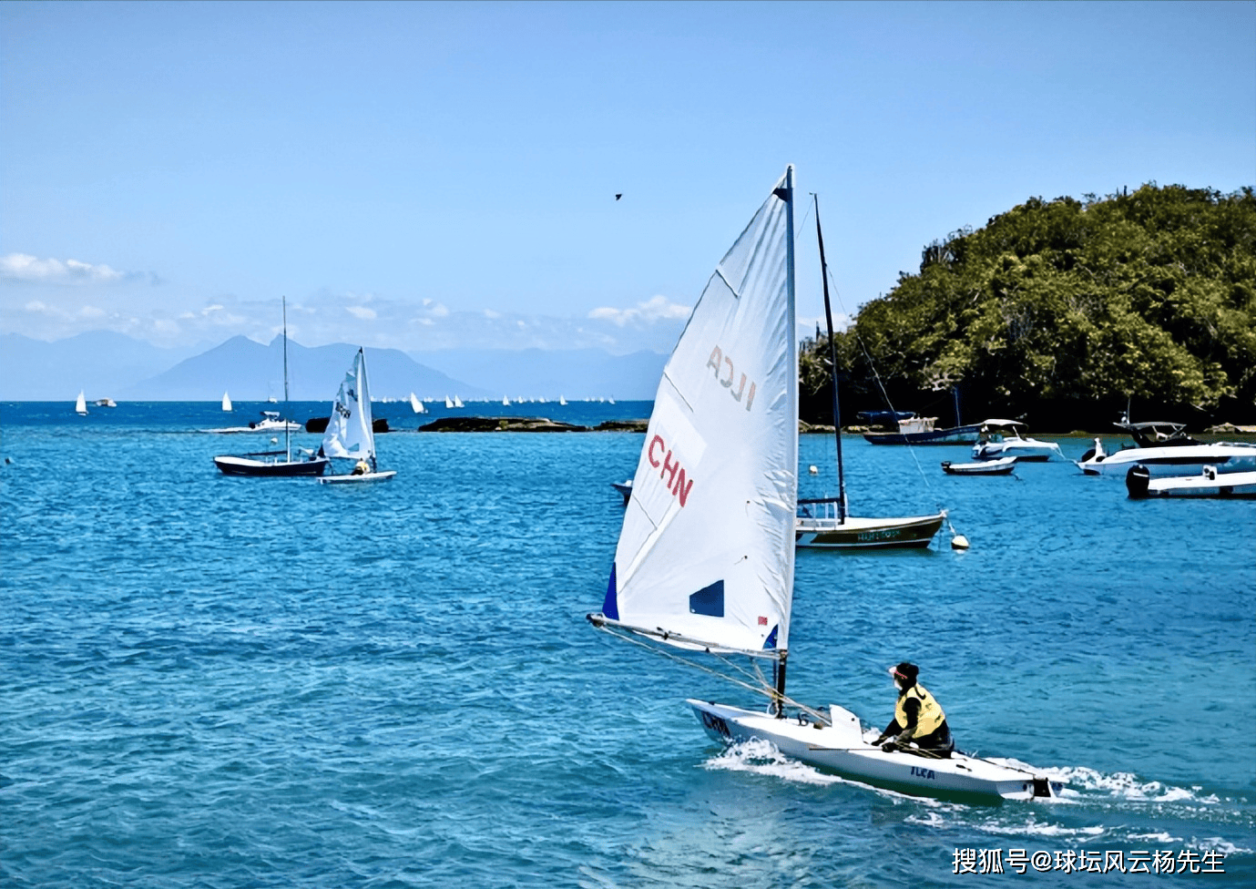 挪威帆船选手飒爽英姿,一路高歌 挪威帆船选手飒爽英姿,一路高歌